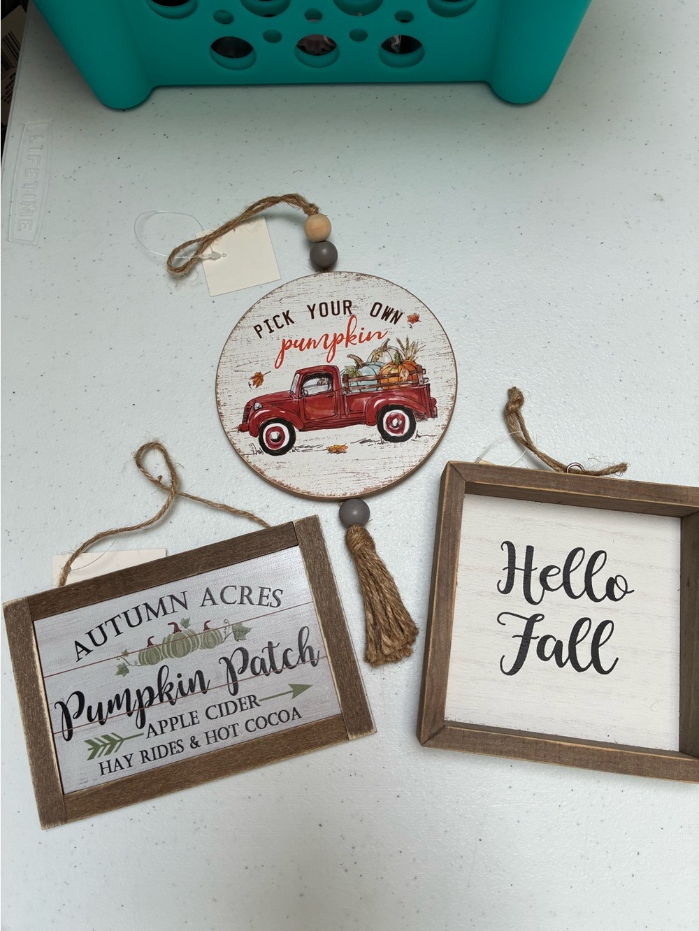 Hello Fall wall collection